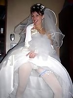 Upskirt pictures - Gellery of Beautiful Bride Spreading