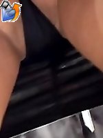 3 movies - Perfect ass of a teen up skirt