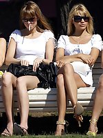 12 pictures - Turning on public upskirts with erotic panties