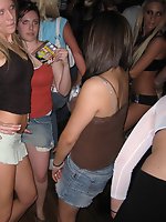 12 pictures - Spy cam upskirts caught party chicks