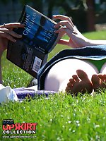 Upskirt pictures - Sexy upskirts - two young hoties caught in one place