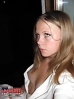 Upskirt pictures - The sexy down blouse shots with natural titties