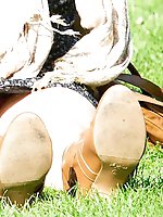 24 pictures - Upskirt closeups, made in public places