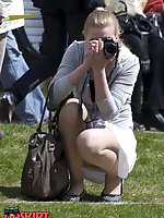 24 pictures - Beautiful adult upskirt photo collection