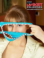 Upskirt pictures - Blue thong panty upskirt pics