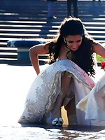 12 pictures - Super hot bride upskirt pictures
