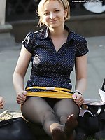 Upskirt pictures - Amazing wind upskirts for you