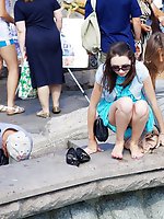 Upskirt pictures - Hot and steamy street upskirts