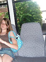 12 pictures - Pretty girls show upskirt knickers