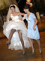 Upskirt pictures - Bride pics