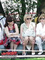12 pictures - Looking up skirts in the streets