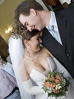 Upskirt pictures - Naughty Brides upskirt photos
