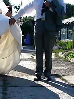 Upskirt pictures - Pictures of Drunk Bride