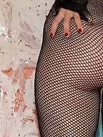 Upskirt pictures - Jia Lissa In Mesh Tards