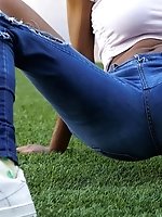 8 pictures - "Angel Avril Denim Fetish 1"