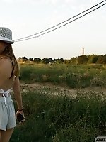 Upskirt pictures - Diana Sedova Russian Border Busting
