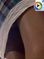 3 movies - Blonde upskirts beautiful legs