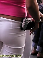 Upskirt pictures - Candid beach asses