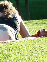 Upskirt pictures - Candid up skirt photos - tight butt in cute panties