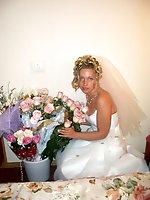 Upskirt pictures - Naughty Brides upskirt photos