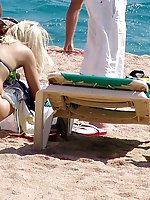 12 pictures - Man with camera hunts bikini women