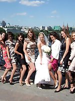 Upskirt pictures - Naughty Brides upskirt photos