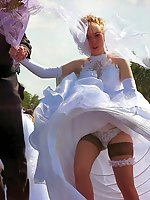 Upskirt pictures - Pics of Euro Bride