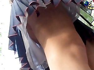 1 movies - Blonde bimbo upskirts long legs