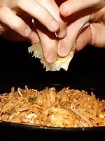 Upskirt pictures - Gaby Mueller Vs Pad Thai